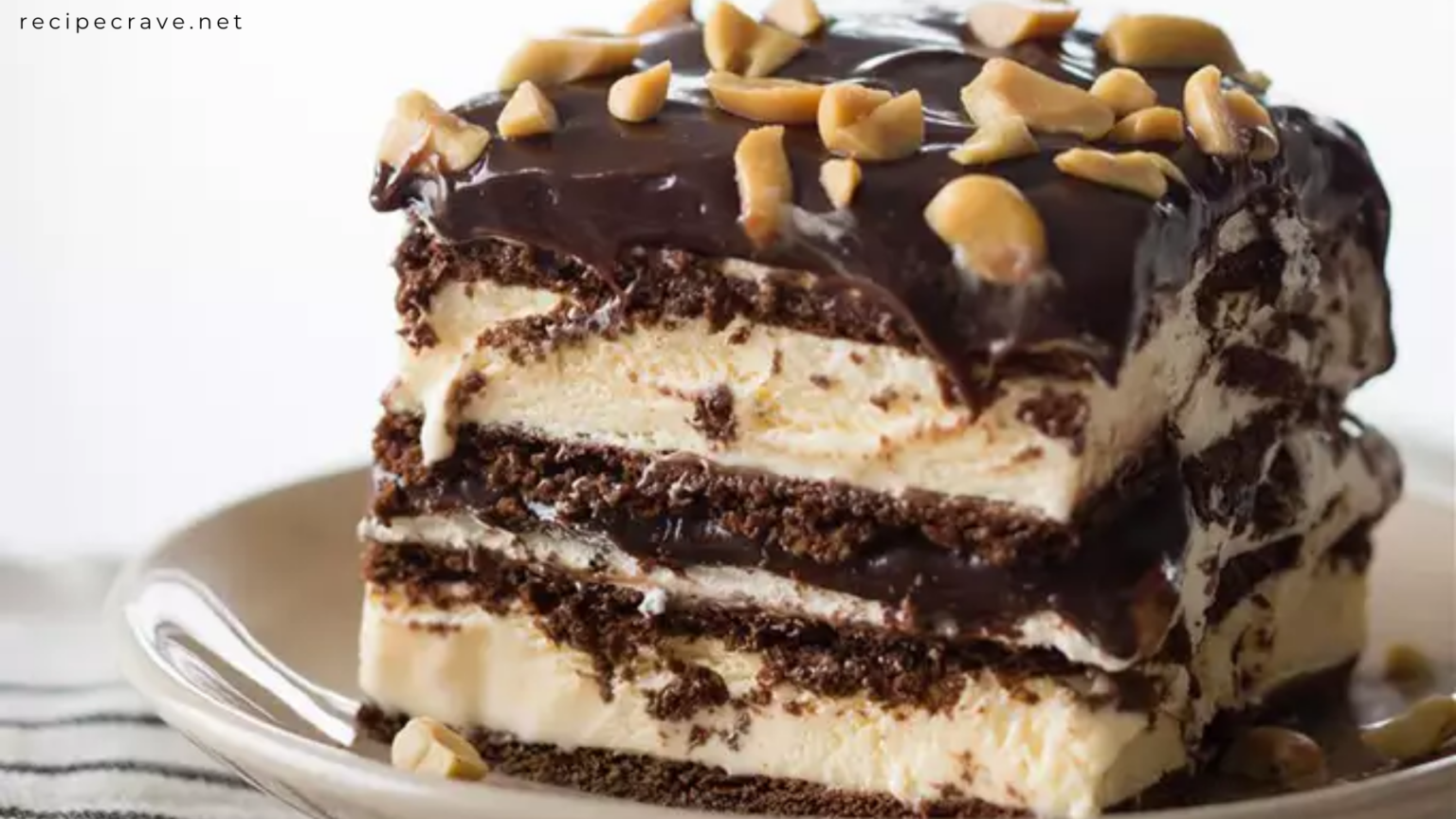 Hot Fudge Ice Cream Bar Dessert