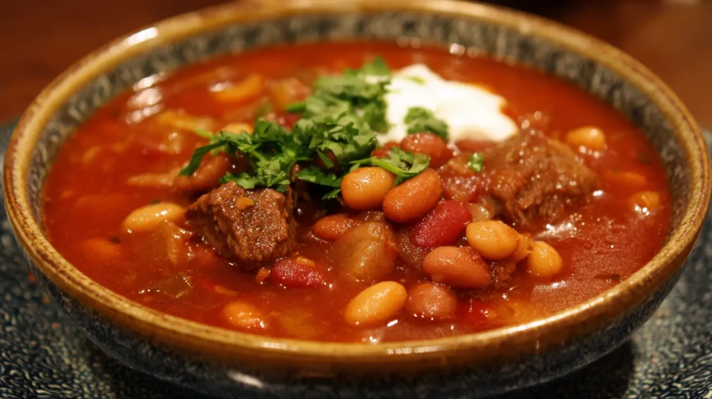 Crock Pot Beef And Bean Soup