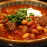 Crock Pot Beef And Bean Soup