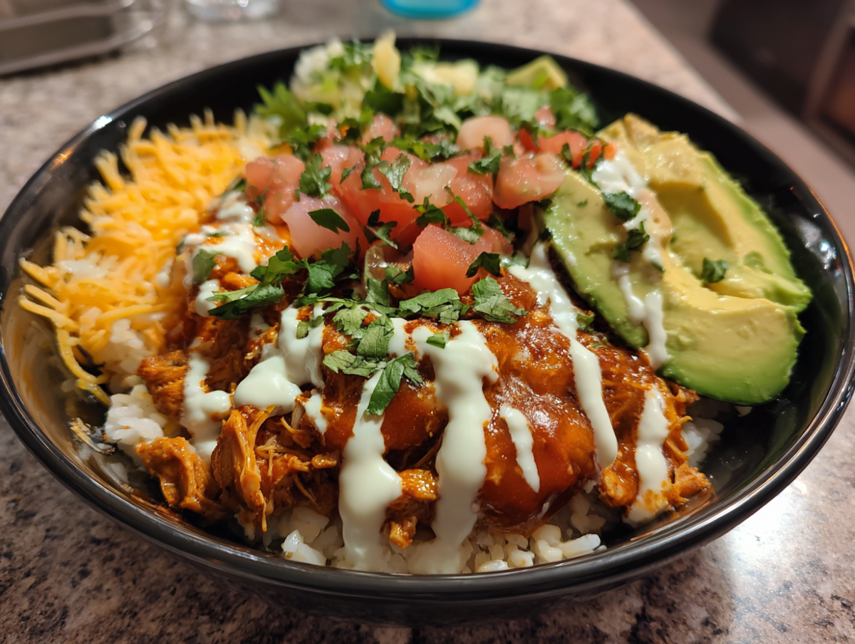 Chicken Enchilada Bowls