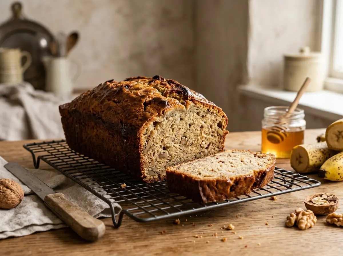 Golden, fragrant, and ready to slice.