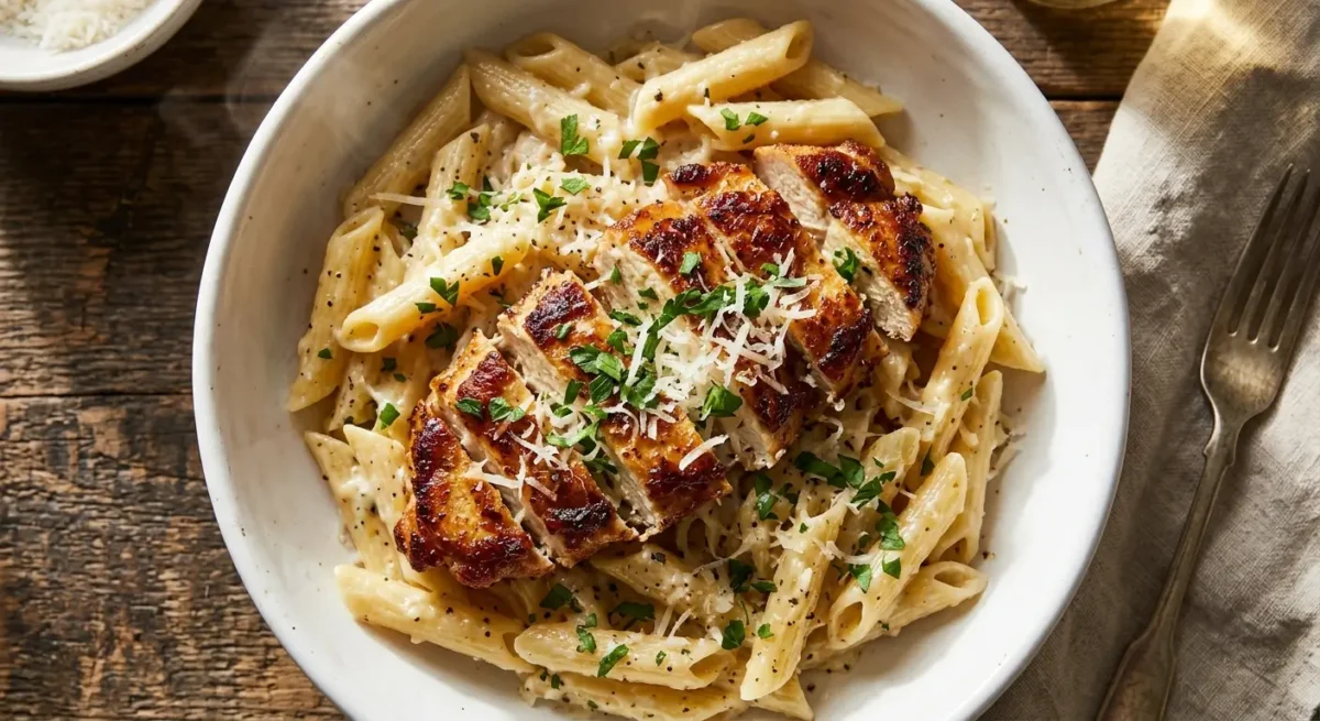 creamy-garlic-parmesan-chicken-pasta-bowl.