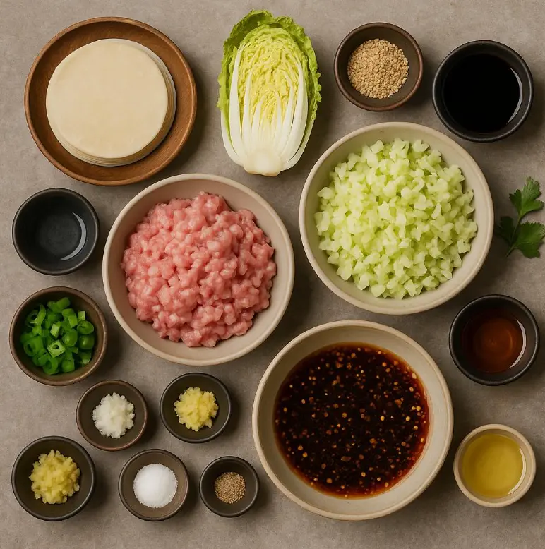 cabbage-dumplings-ingredients