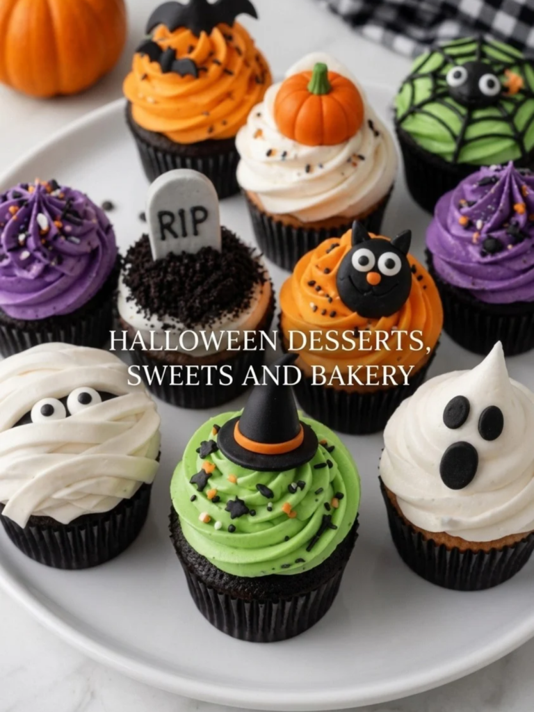 Easy Halloween Cupcakes With Boxed Cake Mix